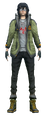 Kel as seen ingame through a mirror, edited to be transparent.